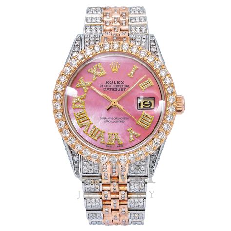 rolex date just pink dial